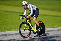 Marlen Reusser beim Zeitfahren 