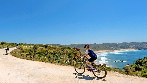 Auf der Rota Vicentina direkt am Meer.