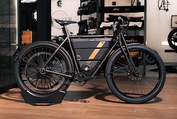 Motosacoche E-Bike. Elektrovelo im Retro-Look.