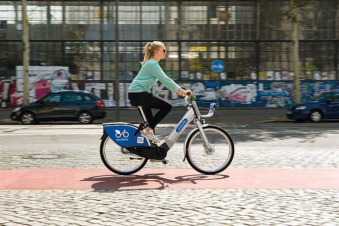 Nextbike E-Bikes in Luzern.