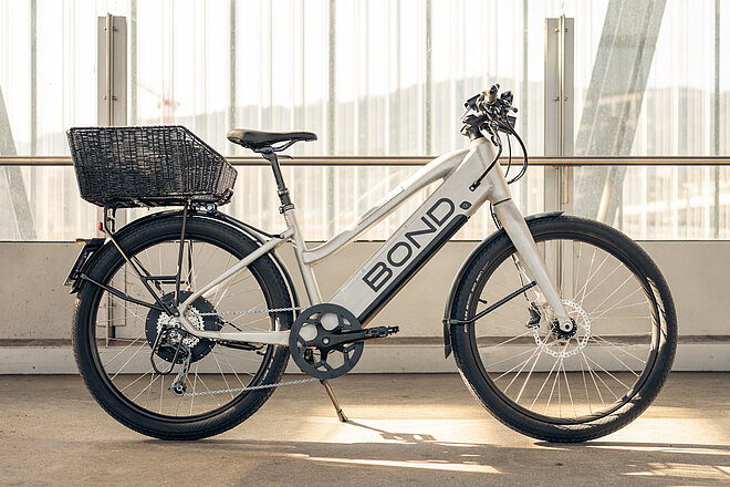 Leihvelo der Firma Bond 