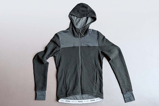 Test Attakai Wool Jacket. Wolljacke für Radfahrer.