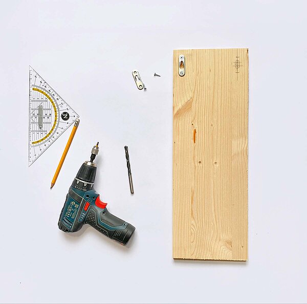 DIY Zeitschriftenhalter