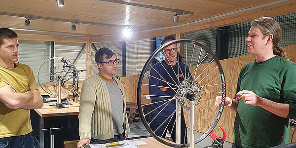Einstiegskurs für Velowerkstatt-Mitarbeitende.
