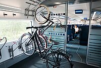 Fahrradabteil ICE 4 Deutsche Bahn.