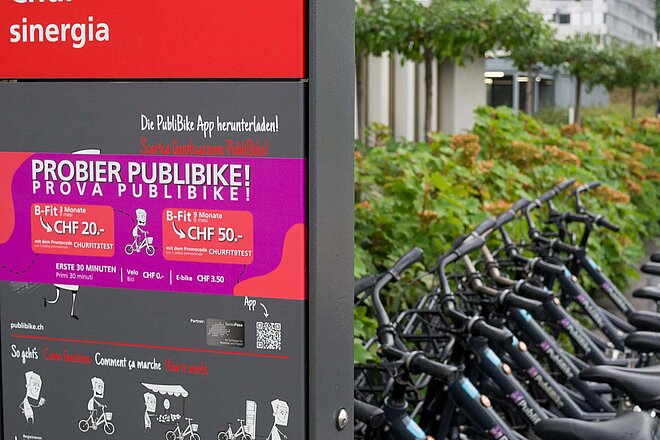 Publibike Bikesharing Chur. 
