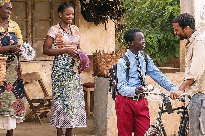 Afrikanische Familie