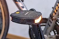 Fahrradpedal mit LED-Lichtern