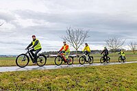 Praxistest: Alle E-Bikes wurden von sechs Testfahrerinnen und Testfahrern eingehend beurteilt.