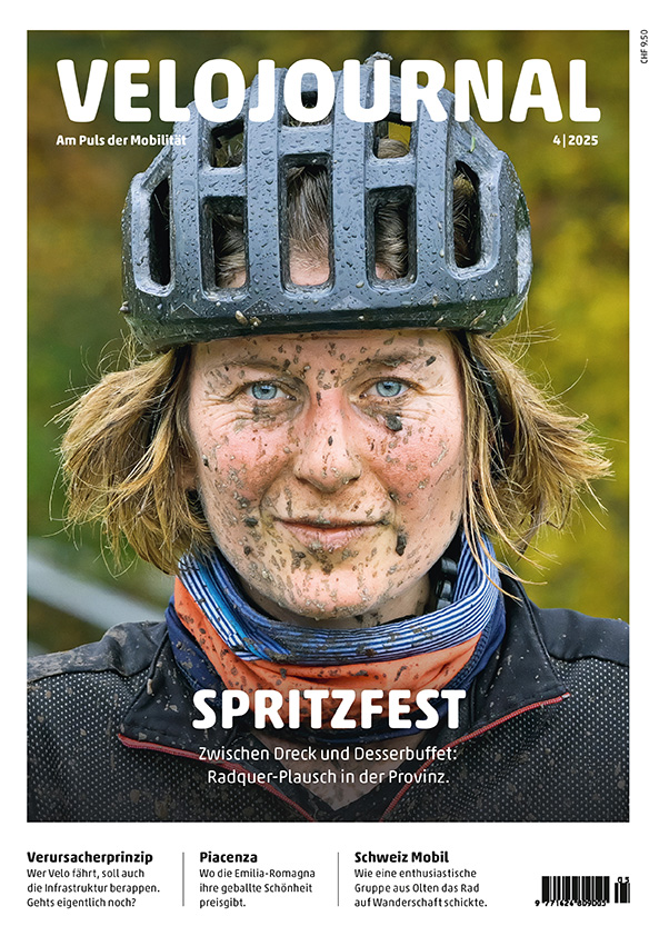 Cover der Velojournal Ausgabe 4/25,